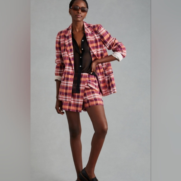 Anthropologie Pants - Anthropologie~ Plaid Skort NWT